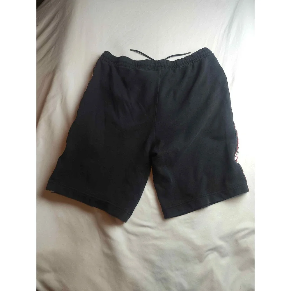 Jordan Jumpman Air Mens XL Black Fleece Basketball Shorts Tape Logo Side Stripe